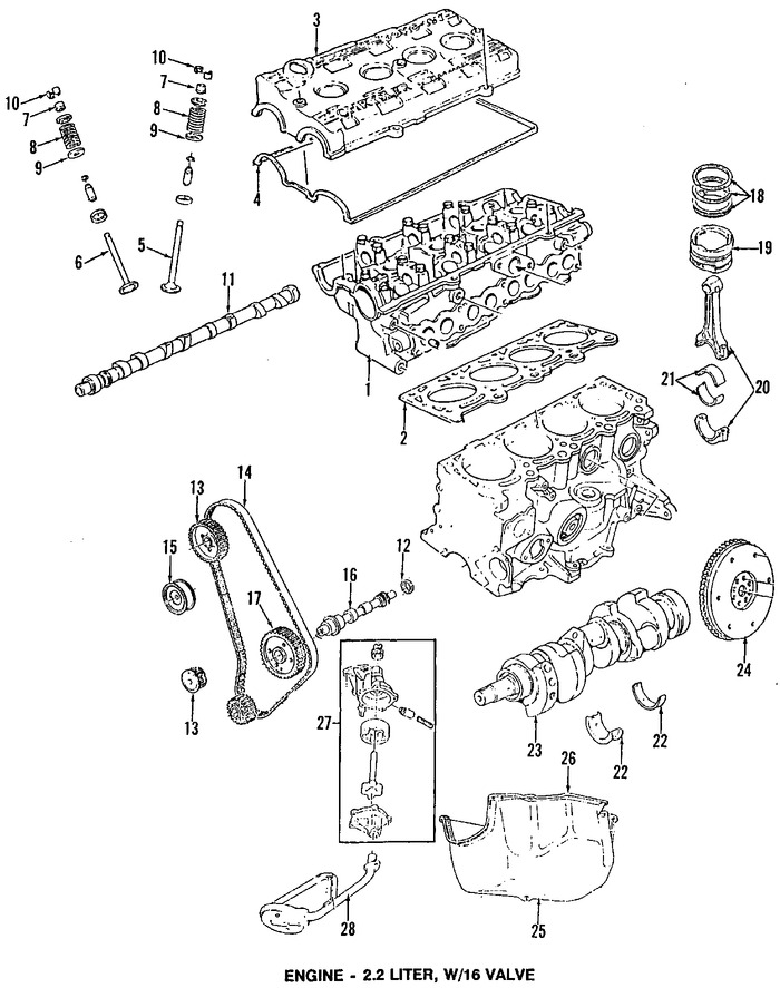 Foto de Engranaje del Cigueal Original para Chrysler TC Maserati 1989 1990 Marca CHRYSLER Nmero de Parte 4425321