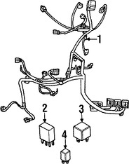 Foto de Interruptor de Circuito Original para Chrysler PT Cruiser 2001 2002 2003 2004 2005 Marca CHRYSLER Nmero de Parte 4527053