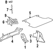 Foto de Panel de maletero Original para Chrysler Sebring Chrysler 200 Marca CHRYSLER Nmero de Parte XS09DX9AJ