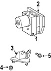 Foto de Conjunto hidrulico de frenos ABS Original para Chrysler Crossfire 2005 2006 2007 2008 2004 Marca CHRYSLER Nmero de Parte 5161126AB