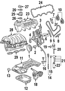 Foto de Varilla de Nivel de Aceite Original para Chrysler Crossfire 2004 2005 2006 2007 2008 Marca CHRYSLER N�mero de Parte 5097781AA