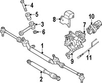 Foto de Cardn de Eje de Columna Direccin Original para Chrysler Crossfire 2004 2005 2006 2007 2008 Marca CHRYSLER Nmero de Parte 5096831AA