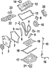 Foto de Empacaduras Plenum Original para Chrysler Dodge Marca CHRYSLER N�mero de Parte 4663759