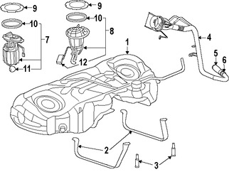 Foto de Unidad Emisora del Tanque de Combustible Original para Dodge Charger Dodge Challenger   Chrysler 300 Marca CHRYSLER Nmero de Parte 68145782AA