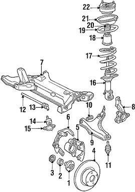 Foto de Sello de Rueda Original para Chrysler Dodge Plymouth Marca CHRYSLER N�mero de Parte 5212535