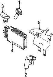 Foto de Bobina de Encendido Directo Original para Chrysler Dodge Plymouth Marca CHRYSLER Nmero de Parte 4609088AI