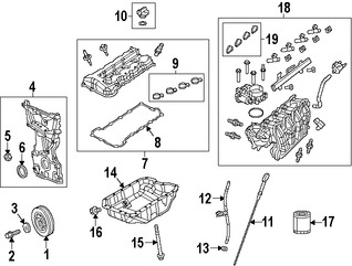 Foto de Empacadura del Mltiple de Admisin Original para Dodge Chrysler Jeep  Fiat Marca CHRYSLER Nmero de Parte 4627326AD