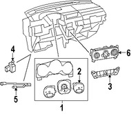 Foto de Interruptor de Luz de Freno Original para Jeep Chrysler Dodge Marca CHRYSLER Nmero de Parte 56054001AD