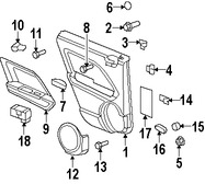 Foto de Apoyabrazos Original para Dodge Caliber 2008 2009 Marca CHRYSLER N�mero de Parte 1AB591DVAB