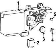Foto de Fusible Original para Jeep Chrysler Dodge  Fiat Marca CHRYSLER N�mero de Parte ATM20
