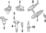 Foto de Buj�a Original para Chrysler Dodge Jeep Marca CHRYSLER N�mero de Parte SP0ZFR5F11