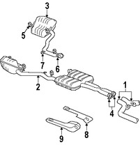 Foto de Abrazadera de escape Original para Chrysler Dodge Jeep Marca CHRYSLER N�mero de Parte 4848935AA