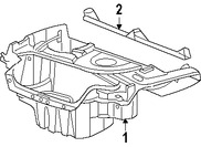 Foto de Bandeja de Piso Original para Dodge Viper 2006 2008 2009 2010 Marca CHRYSLER Nmero de Parte 5030093AF