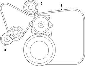 Foto de Conjunto de Tensor de correa Original para Viper Dodge Viper Dodge Ram 1500 Marca CHRYSLER N�mero de Parte 5086500AA