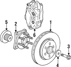 Foto de Tornillo de la Rueda Original para Dodge Viper Marca CHRYSLER N�mero de Parte 6035642