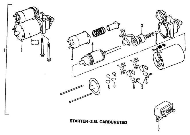 Foto de Relay de arranque Original para Jeep Marca CHRYSLER N�mero de Parte 33003934