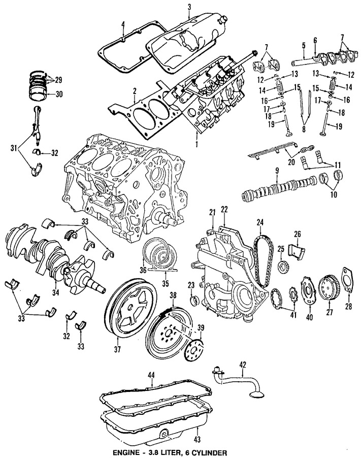 Foto de Empacadura de la culata Original para Jeep Wrangler 2007 2008 2009 2010 2011 Marca CHRYSLER N�mero de Parte 4666034AB