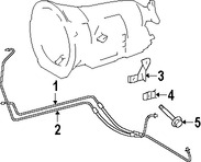 Foto de Tubo de Enfriado de Aceite Transmisin Original para Dodge Sprinter 2500 2007 2008 2009 Dodge Sprinter 3500 2007 2008 2009 Marca CHRYSLER Nmero de Parte 68064698AB