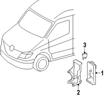 Foto de Caja de Fusibles Original para Dodge Sprinter 2500 2007 2008 2009 Dodge Sprinter 3500 2007 2008 2009 Marca CHRYSLER Nmero de Parte 68013376AA