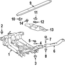 Foto de Hoja de Muelle Original para Dodge Sprinter 3500 2007 2008 2009 Marca CHRYSLER N�mero de Parte 68012187AA