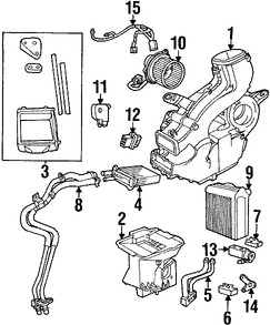 Foto de Unidad de Control Motor del Ventilador Original para Chrysler Dodge Jeep Marca CHRYSLER Nmero de Parte 4885482AC