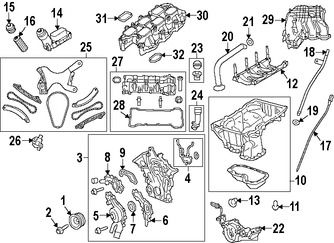 Foto de Brida de entrada del refrigerante del motor Original para Dodge Chrysler Jeep Marca CHRYSLER Nmero de Parte 5184653AF