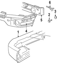 Foto de Perno de cubierta de parachoques Original para Dodge Durango Jeep Grand Cherokee Jeep Commander Jeep Patriot Chrysler Marca CHRYSLER Nmero de Parte 6508315AA