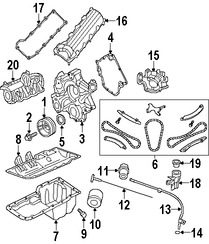 Foto de C�rter Original para Dodge Durango Chrysler Marca CHRYSLER N�mero de Parte 53021693AC