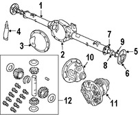 Foto de Eje Propulsor Original para Dodge Durango Chrysler Marca CHRYSLER N�mero de Parte 52111370AD