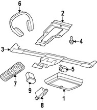 Foto de Auriculares Original para Chrysler Dodge Jeep Marca CHRYSLER N�mero de Parte 5091277AB