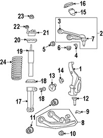 Foto de Muelle Helicoidal Original para Dodge Nitro Jeep Liberty Marca CHRYSLER N�mero de Parte 52109883AE
