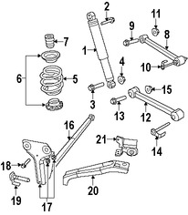 Foto de Muelle Helicoidal Original para Dodge Nitro Jeep Liberty Marca CHRYSLER N�mero de Parte 52125895AB