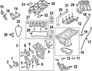 Foto de Mltiple de Admisin del Motor Original para Dodge  Chrysler Jeep Marca CHRYSLER Nmero de Parte 5184693AE