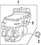 Foto de Modulador de frenos ABS Original para Dodge Ram 1500 2008 Marca CHRYSLER Nmero de Parte 55398729AF