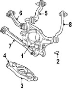 Foto de Brazo de Control Lateral Original para Dodge Challenger Dodge Charger   Chrysler 300 Marca CHRYSLER Nmero de Parte 68240574AB