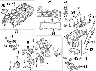 Foto de Bomba de Aceite Original para Jeep Dodge  Chrysler Marca CHRYSLER N�mero de Parte 68252670AB