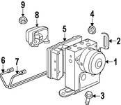 Foto de Lnea hidrulica de Freno Original para Jeep Grand Cherokee Jeep Commander Marca CHRYSLER Nmero de Parte 52090405AF