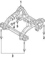 Foto de Soporte / Compacto del motor Original para Jeep Grand Cherokee Jeep Commander Marca CHRYSLER Nmero de Parte 52089493AI