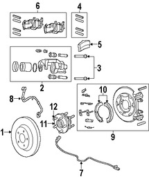 Foto de Kit de Tornillos de Caliper Original para Jeep Grand Cherokee Jeep Commander Marca CHRYSLER Nmero de Parte 5143705AA