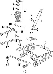 Foto de Barra Transversal Original para Jeep Grand Cherokee Jeep Commander Marca CHRYSLER Nmero de Parte 52089605AD