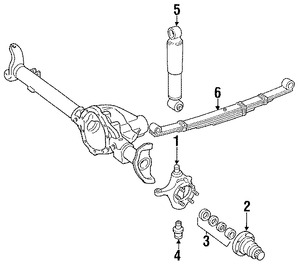 Foto de Rtula de Suspensin Original para Jeep Marca CHRYSLER Nmero de Parte J8122496