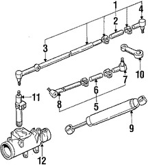Foto de Brazo Pitman de Direccion Original para Jeep Grand Wagoneer Jeep J10 Jeep J20 Marca CHRYSLER N�mero de Parte J5352278