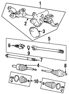 Foto de Kit Junta Homocinetica Original para Jeep Marca CHRYSLER N�mero de Parte 83500696