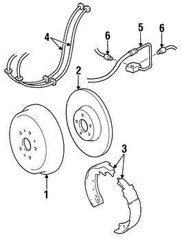 Foto de Lnea hidrulica de Freno Original para Jeep Cherokee 1998 1999 2000 2001 1997 Marca CHRYSLER Nmero de Parte 52129022