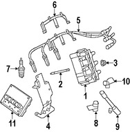 Foto de Computadora del Motor Original para Jeep Wrangler 2009 2008 Marca CHRYSLER Nmero de Parte 5150468AA