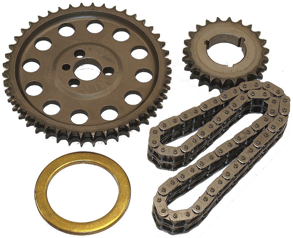 Foto de Kit de Engranaje y Cadena del tiempo de Carrera Billet w  Bronze Cam Thrust Washer for Std para Chevrolet GMC Marca CLOYES N�mero de Parte 9-3600WX3
