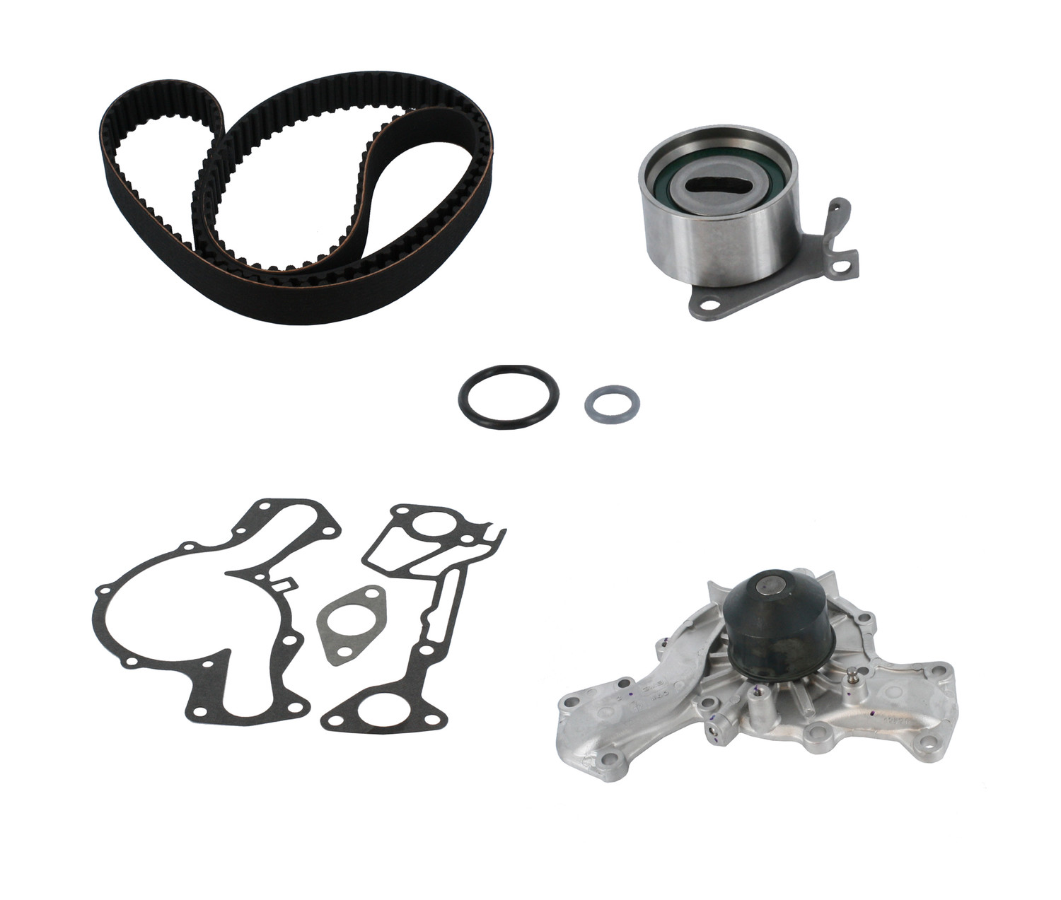 Foto de Kit de Correa de Tiempo con Bomba de Agua para Hyundai Chrysler Dodge Plymouth Mitsubishi Marca CRP Nmero de Parte TB139LK1