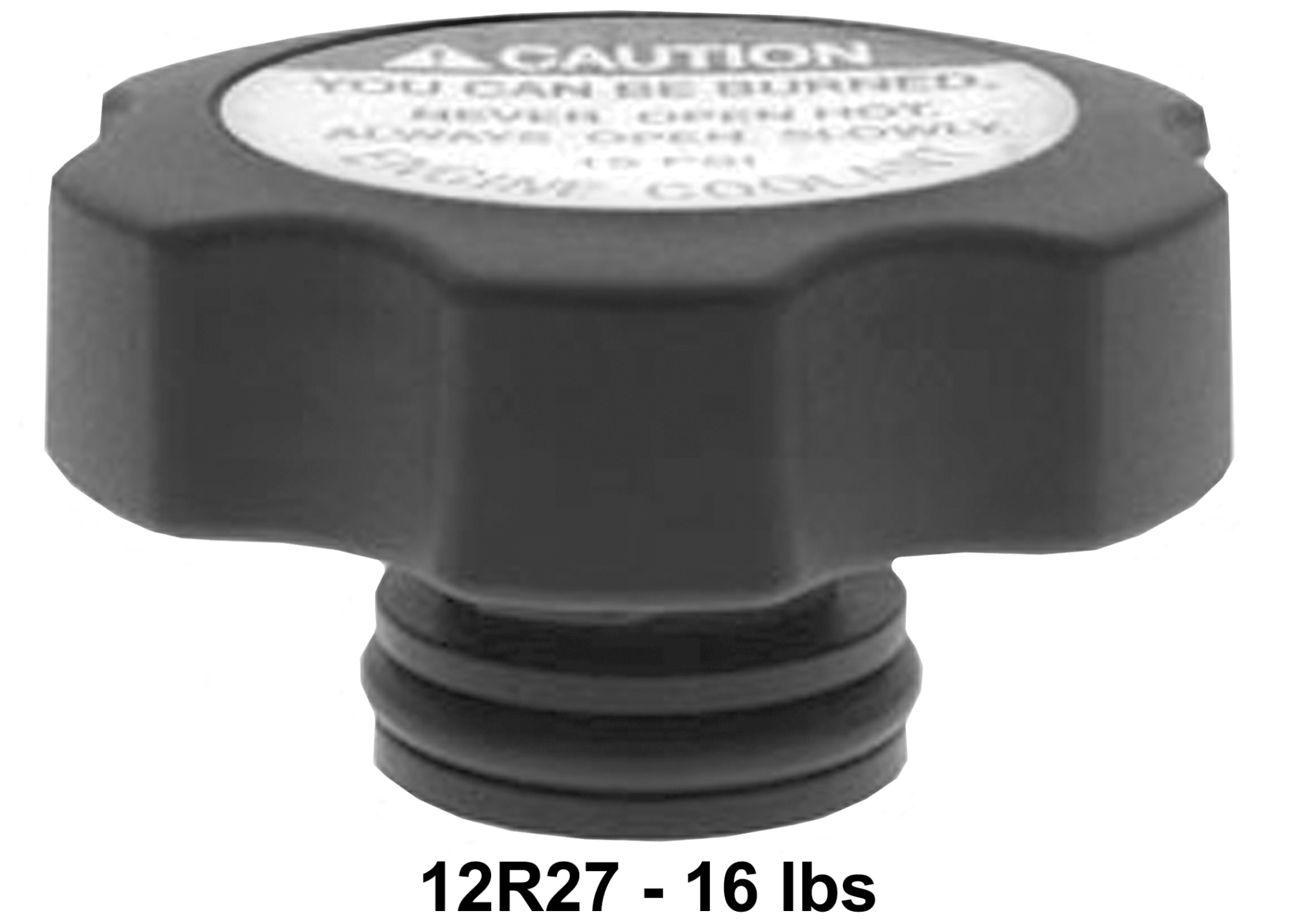 Foto de Tapa Tanque Recuperacin de Refrigerante para Chevrolet Cavalier 2002 Chevrolet Trailblazer 2005 Chevrolet Equinox 2005 Chevrolet Cruze 2012 Marca AC Delco Parte #12R27