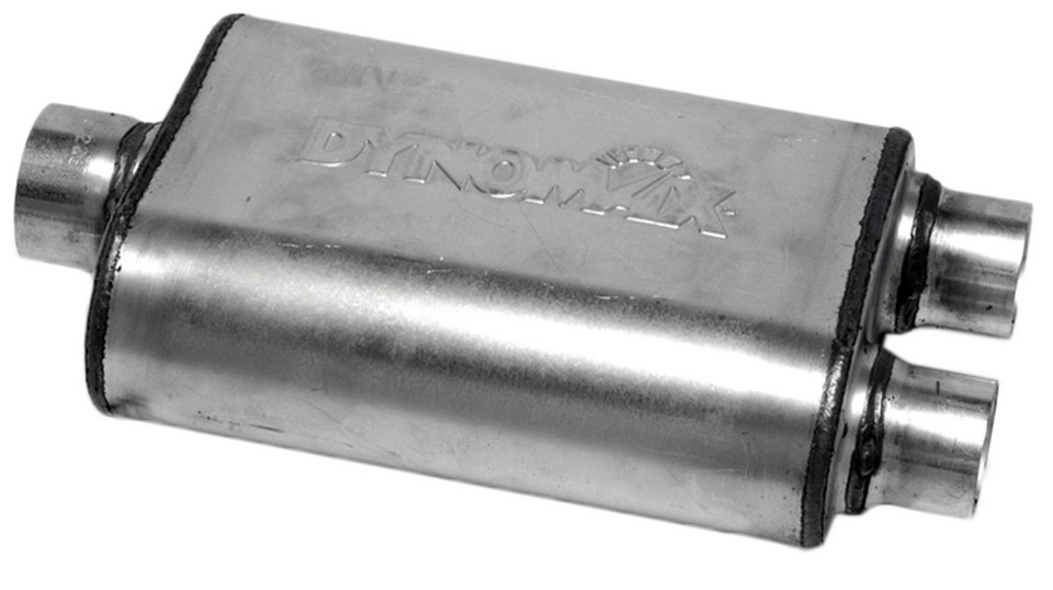 Foto de Silenciador Dynomax Ultra Flo Welded Universal para Chevrolet Silverado 1500 2002 GMC Sierra 1500 2015 Ford F-150 2002 Marca DYNOMAX Nmero de Parte 17228