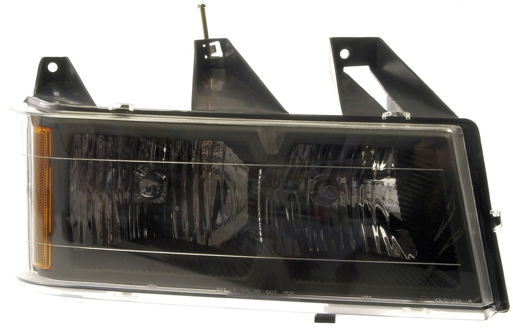 Foto de Conjunto de Faros Delanteros para Chevrolet Colorado 2004 2005 2006 GMC Canyon 2004 2005 2006 Marca DORMAN Nmero de Parte 1591829